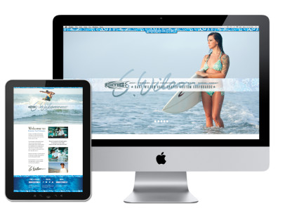 Kinetic Surf Boards Website