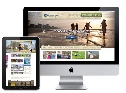 Ocean Creek Resort Website